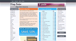 Desktop Screenshot of blogsrater.com